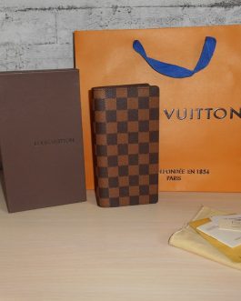 LOUIS VUITTON LV Men's large wallet, original, skin to present