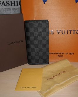 LOUIS VUITTON LV Men's large wallet, original, skin to present