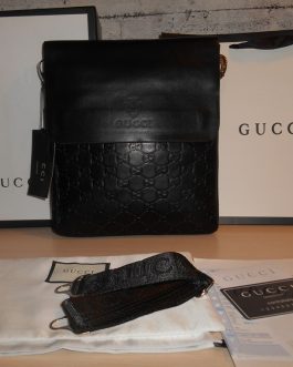 Męska torba Listonoszka Gucci, skóra, Włochy