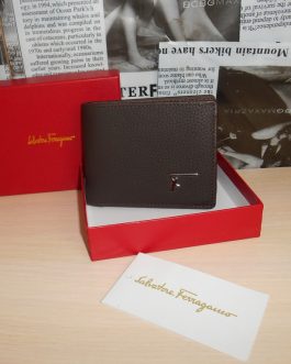 МУЖСКОЙ БУМАЖНИК Salvatore Ferragamo, кожа, Италия