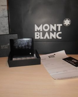 Оryginalny PORTFEL MĘSKI Mont Blanc, skóra, Niemcy