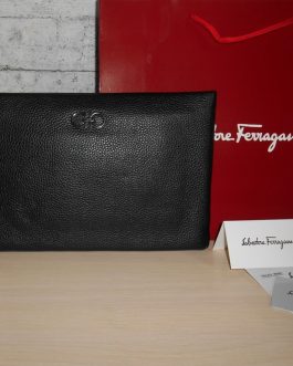 Salvatore Ferragamo DUŻA kopertowka Saszetka Torebka torba