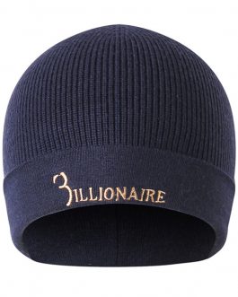 Billionaire Luksusowa Męska ciepła czapka zimowa Włochy