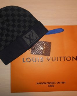 Louis Vuitton Мужская теплая зимняя шапка, Франция