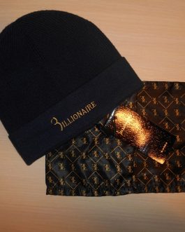 Billionaire Luksusowa Męska ciepła czapka zimowa Włochy