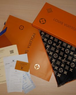 Шарф Louis Vuitton, Шарф женский, мужской касмир, Франция