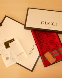 GUCCI Original Scarf, Thread, women's scarf, Italy