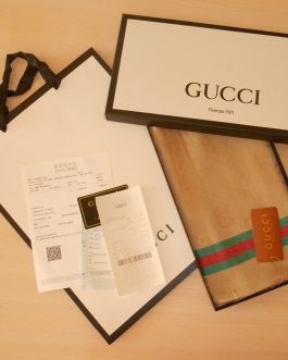 GUCCI Original Scarf, Thread, women's scarf, Italy