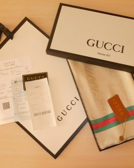 GUCCI Original Scarf, Thread, women's scarf, Italy