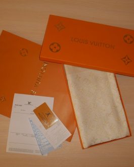 Louis Vuitton Chusta Szalik, Szal apaszka damski kasmirowa, Francja