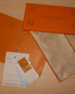 Louis Vuitton Chusta Szalik, Szal apaszka damski kasmirowa, Francja