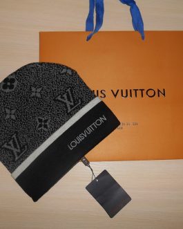 Очень теплая зимняя мужская шапка Louis Vuitton, Франция