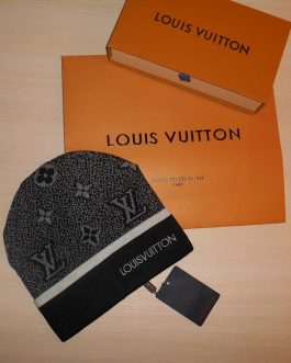 Очень теплая зимняя мужская шапка Louis Vuitton, Франция