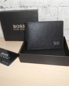 HUGO BOSS Original new MEN'S WALLET, skin, Italy