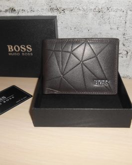 HUGO BOSS Original new MEN'S WALLET, skin, Italy