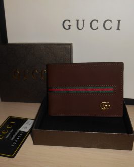 GUCCI Оryginalny PORTFEL MĘSKI, skóra, Włochy