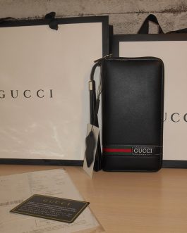 PORTFEL DUŻY Organizer Saszetka Torebka Gucci, skóra