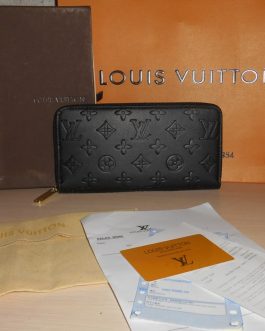 LOUIS VUITTON Zippy Портфель на подарок, кожа