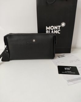 Large MEN'S WALLET, Organizer, MONT BLANC sachet, skin, Germany