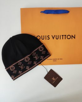 Louis Vuitton Męska damska ciepła zimowa czapka, Francja