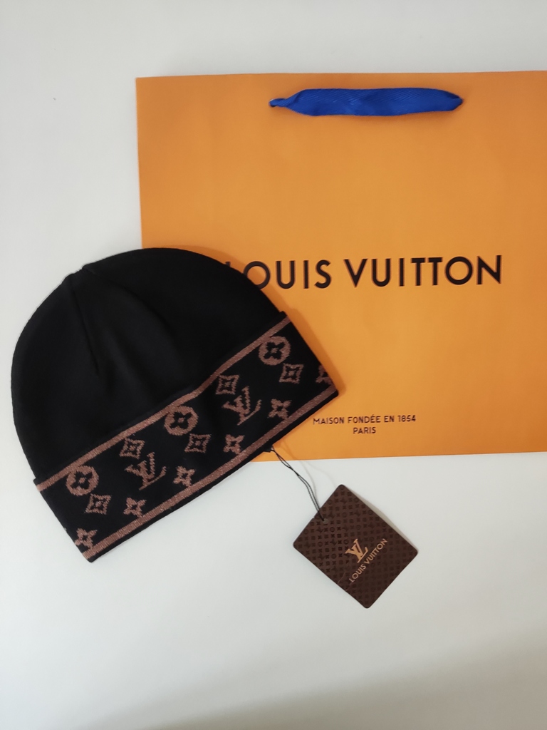 Louis Vuitton Men's women's warm winter hat, France - DONINI
