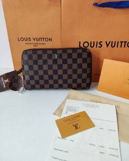 PORTFEL MĘSKI DUŻY Organizer Saszetka Torebka Louis Vuitton, skóra