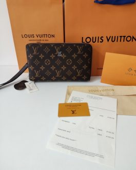 PORTFEL MĘSKI DUŻY Organizer Saszetka Torebka Louis Vuitton, skóra