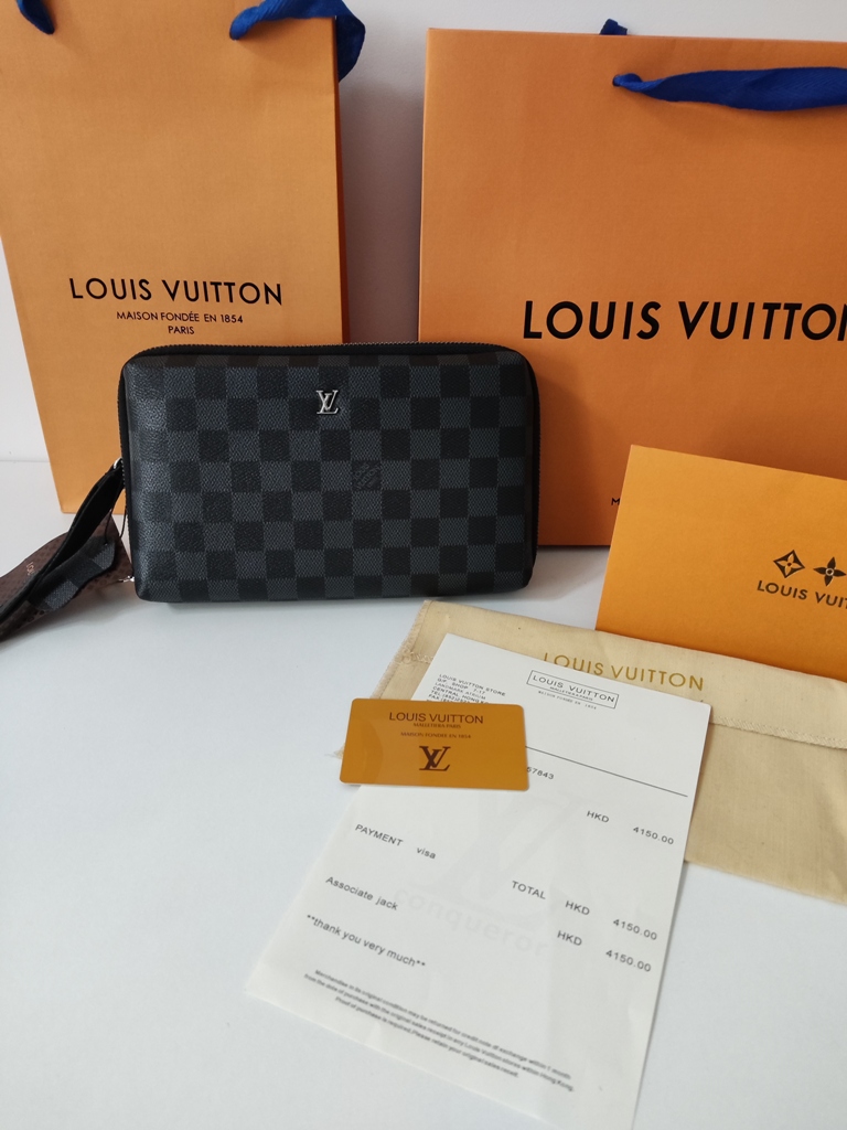 MEN'S BIG WALLET Organizer Purse Purse Louis Vuitton, skin - DONINI