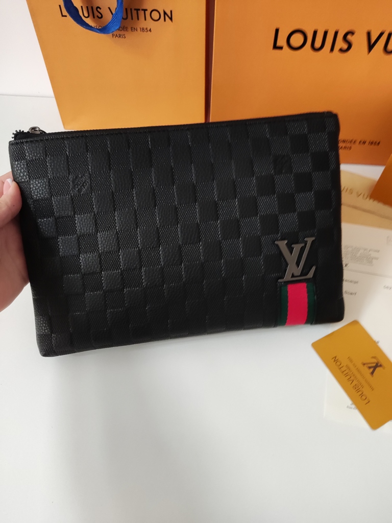 Louis Vuitton WOMEN'S MEN'S Purse, Bag - clutch bag, skin - DONINI