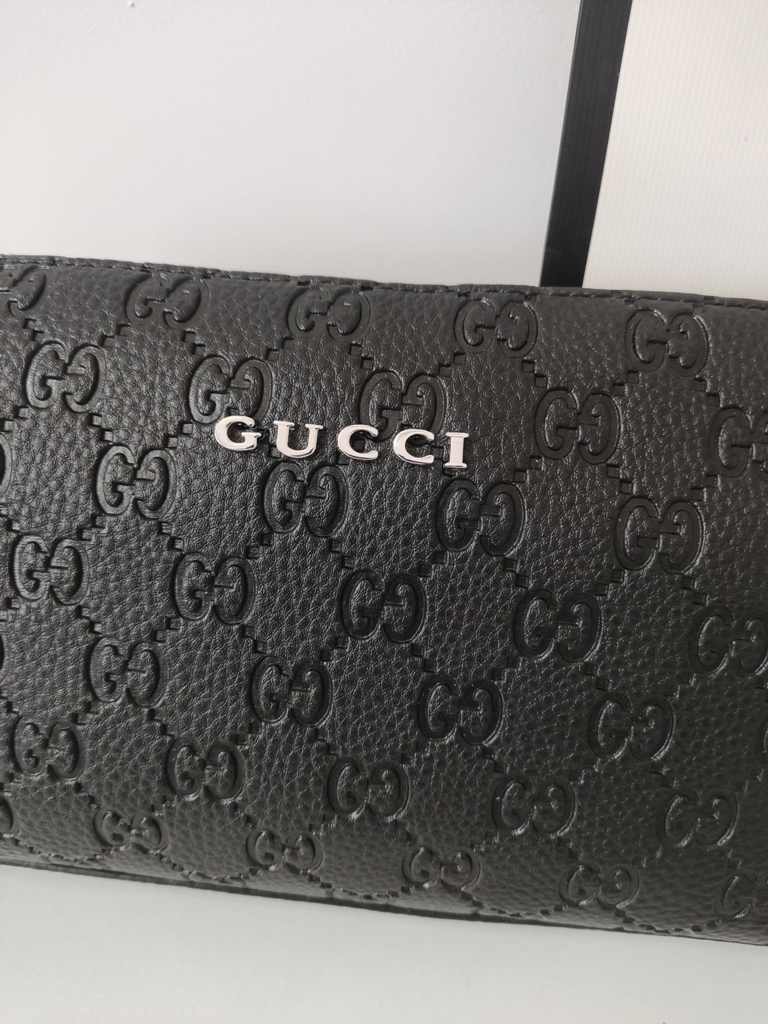 LARGE MEN'S WALLET Organizer Sachet Gucci handbag, skin - DONINI