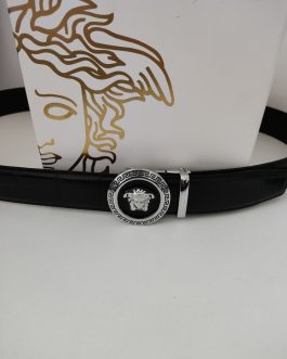 Versace brand belt, natural leather, Italy