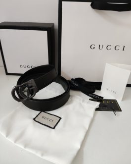 Gucci pasek firmowy męski, damski skóra, Włochy