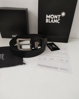 Mont Blanc Men's brand belt, natural leather, Germany