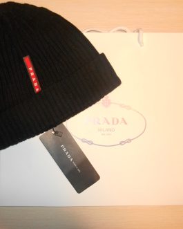 PRADA Men's warm winter hat, Italy