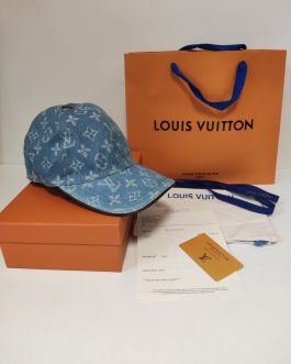 LOUIS VUITTON Męska damska czapka z daszkiem bejsbolówka, Francja