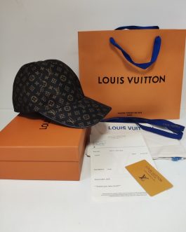 LOUIS VUITTON Męska damska czapka z daszkiem bejsbolówka, Francja