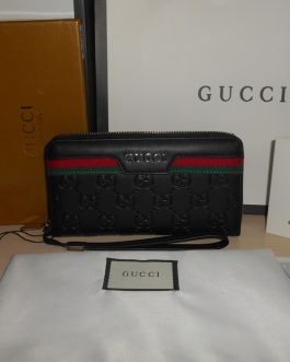 БОЛЬШОЙ КОШЕЛЕК Организатор Чехол-кошелек Gucci, кожа