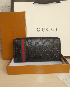 БОЛЬШОЙ КОШЕЛЕК Организатор Чехол-кошелек Gucci, кожа