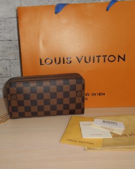 Wallet purse Sachet organizer 2 zamek Louis Vuitton, skin