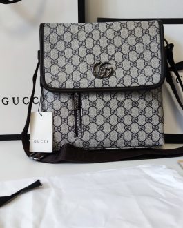 Męska torba Listonoszka Gucci, skóra, Włochy