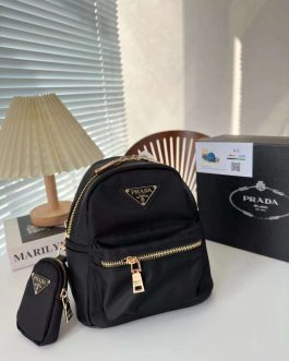 Elegant women's handbag Prada Backpack