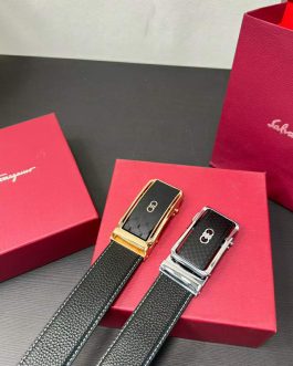 Men's corporate belt, ladies', skóra Salvatore Ferragamo