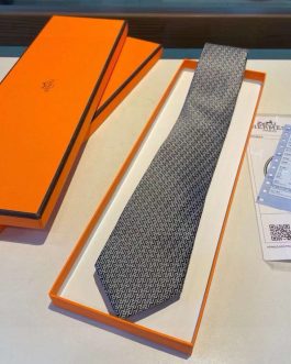 Hermes silk tie