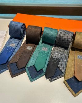 Hermes silk tie