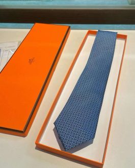 Hermes silk tie