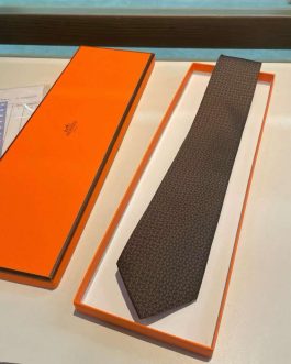 Hermes silk tie