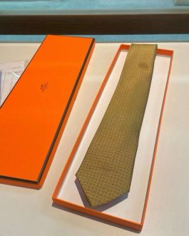 Hermes silk tie