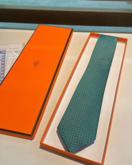 Hermes silk tie