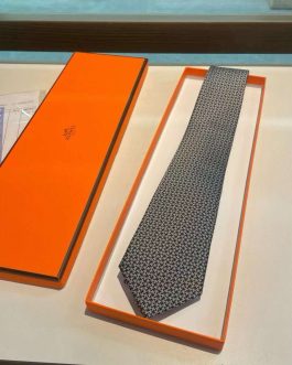 Hermes silk tie