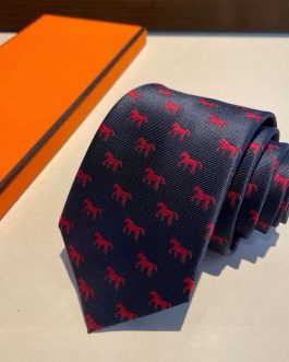 Hermes silk tie